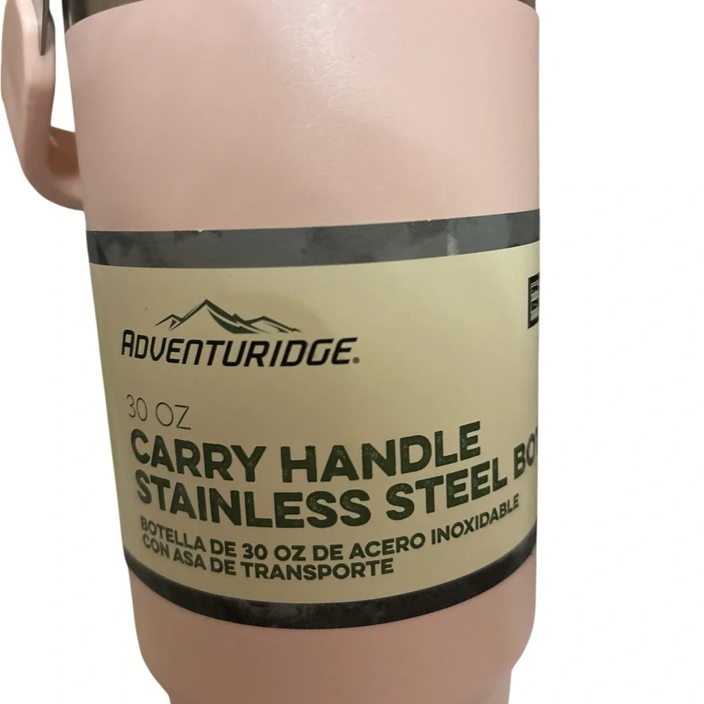 Adventuridge Pink Stainless Steel Bottle - Picture 7 of 9